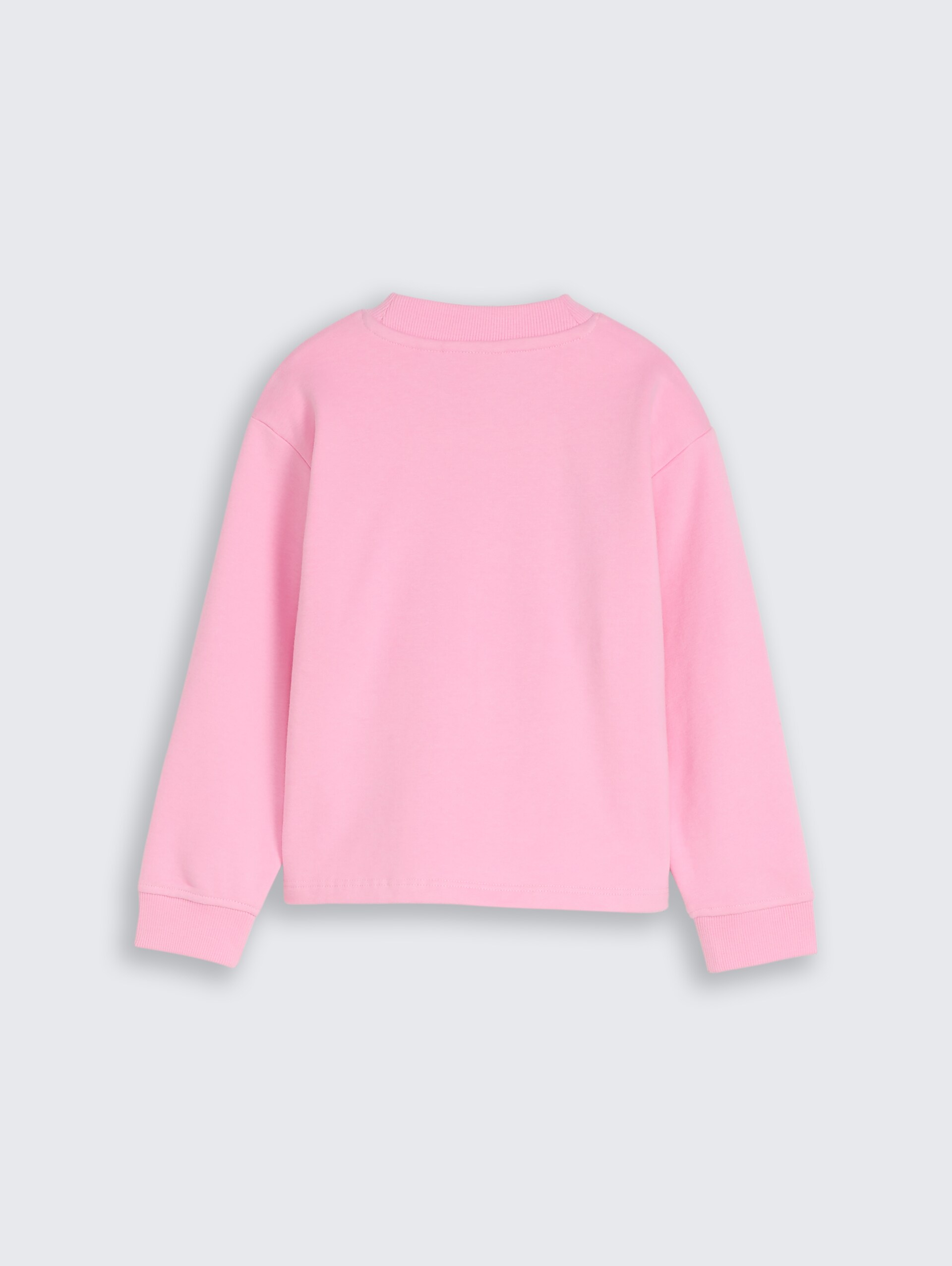 Cropped Sweatshirt mit Wendepailletten - lovely pink