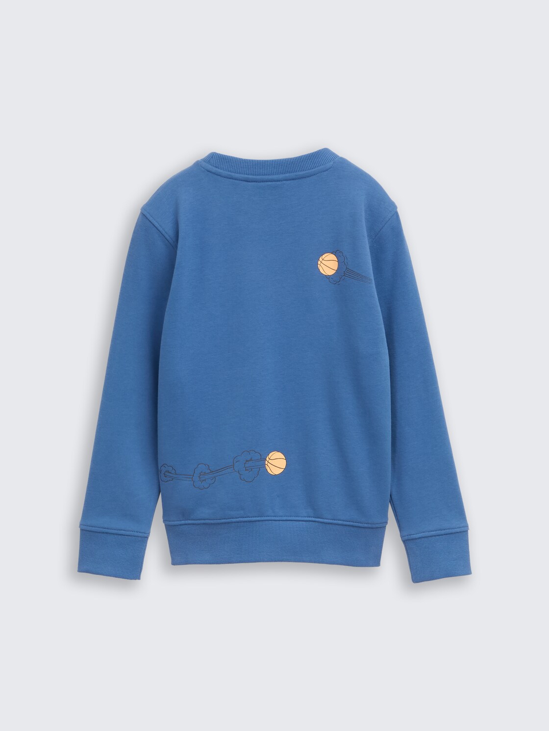 Glow-in-the-Dark Sweatshirt mit Rückenprint - Federal Blue