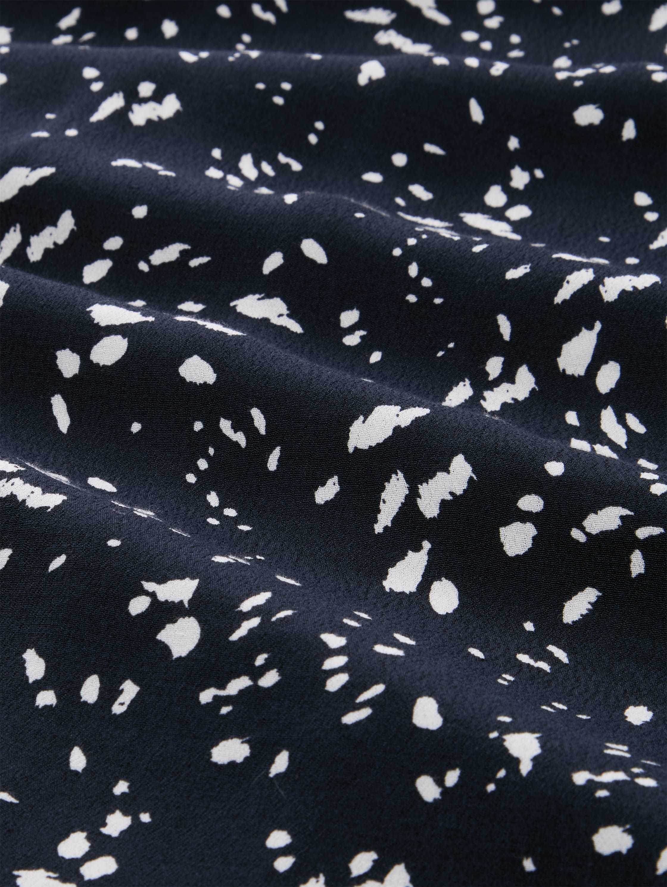 Midi dress with pattern - navy_dot - 