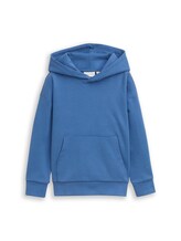 Geselecteerd, Oversized hoodie-sweatshirt met print op de rug door Tom Tailor, blauw