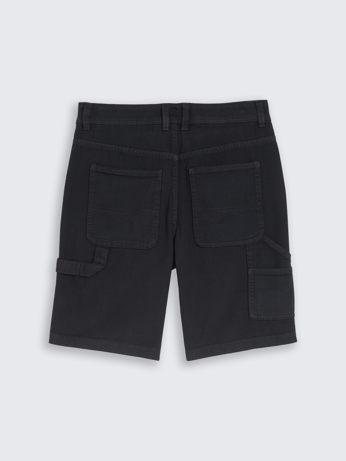 Baggy Shorts im Utility-Look - coal grey
