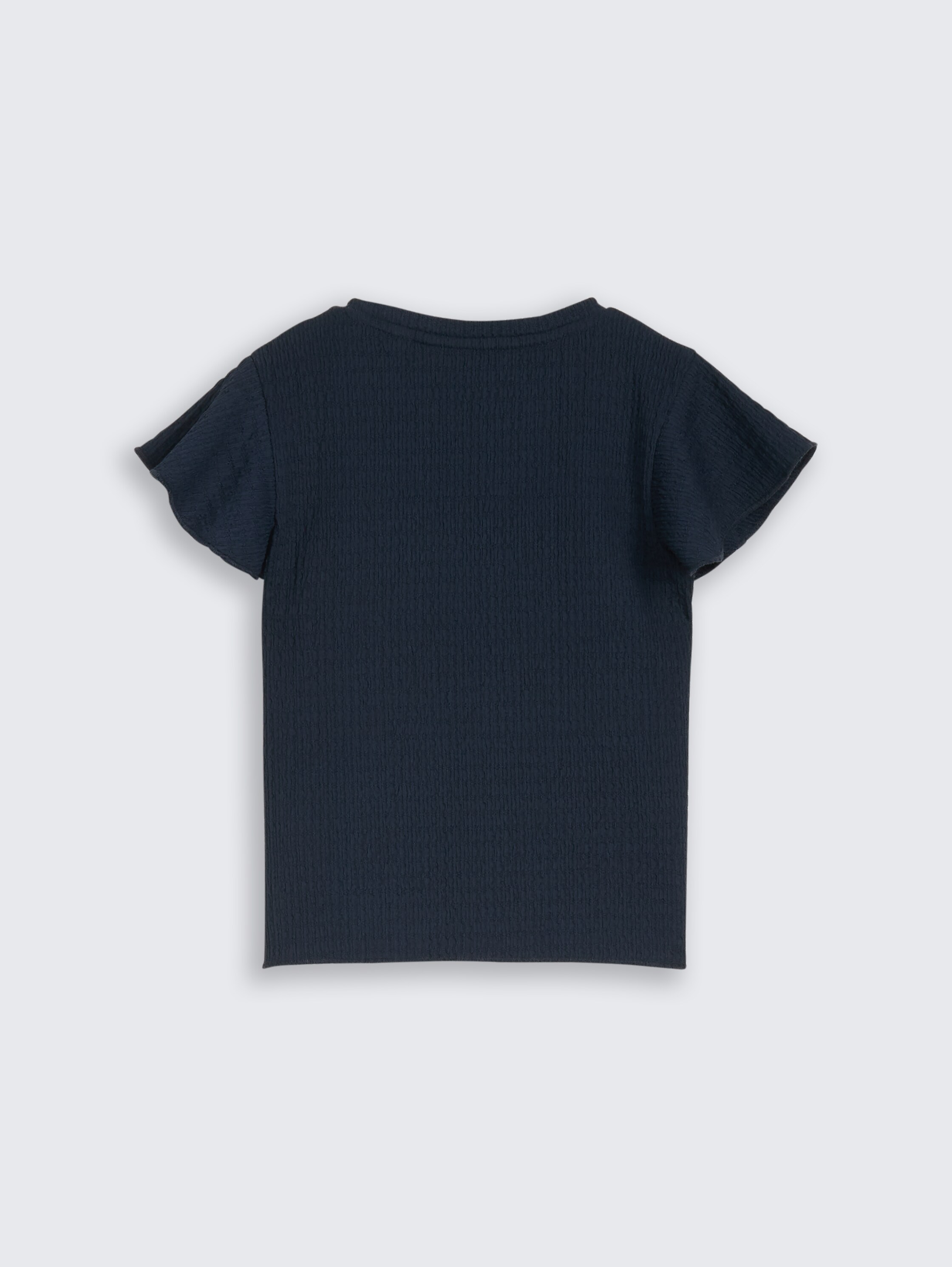 T-Shirt mit Struktur - sky_captain_blue_1 - 