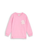 Niet geselecteerd, Oversized sweatshirt met print door , rosa