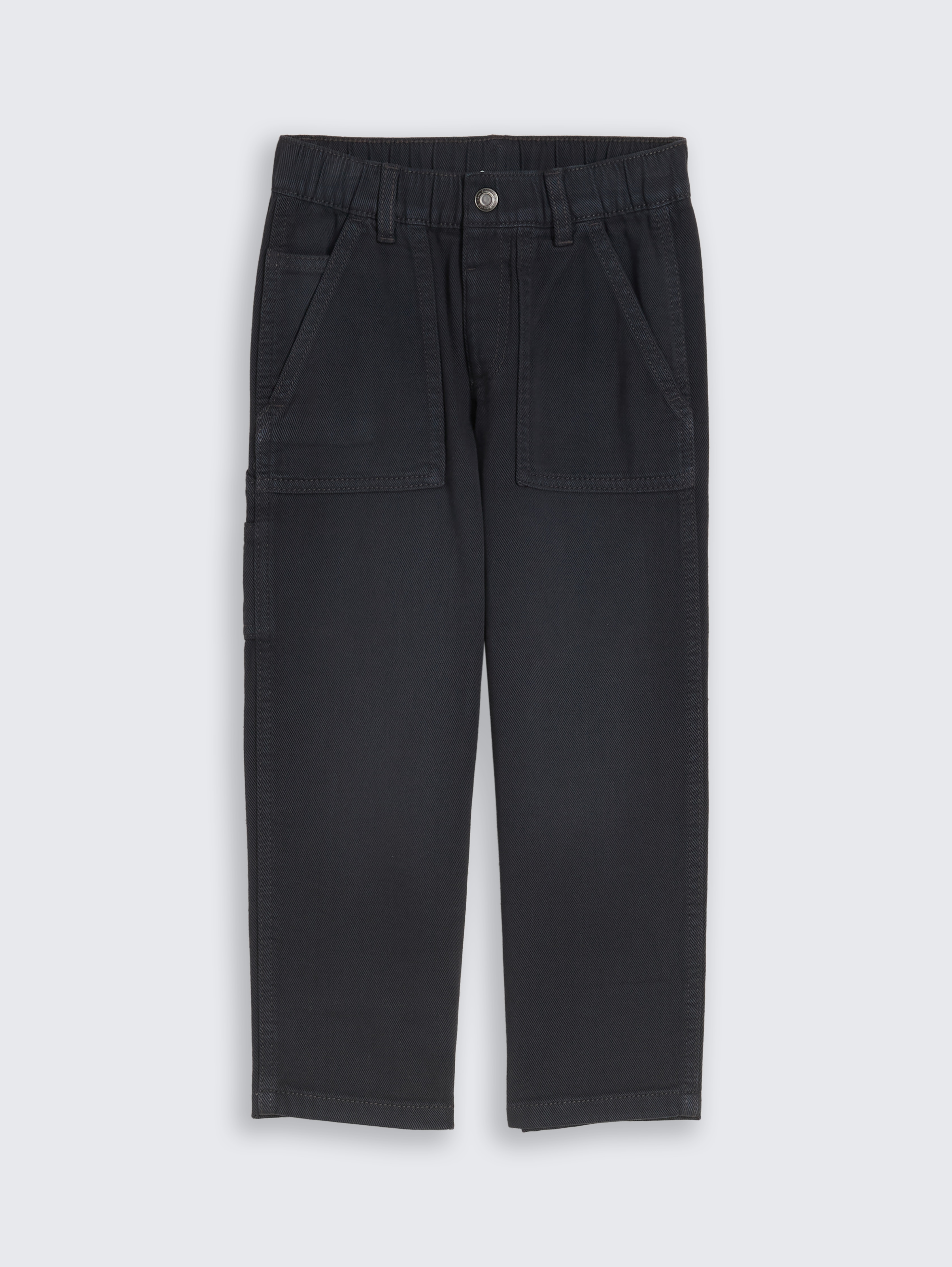 Loose Fit Hose im Utility-Look von Mini Boys, coal grey