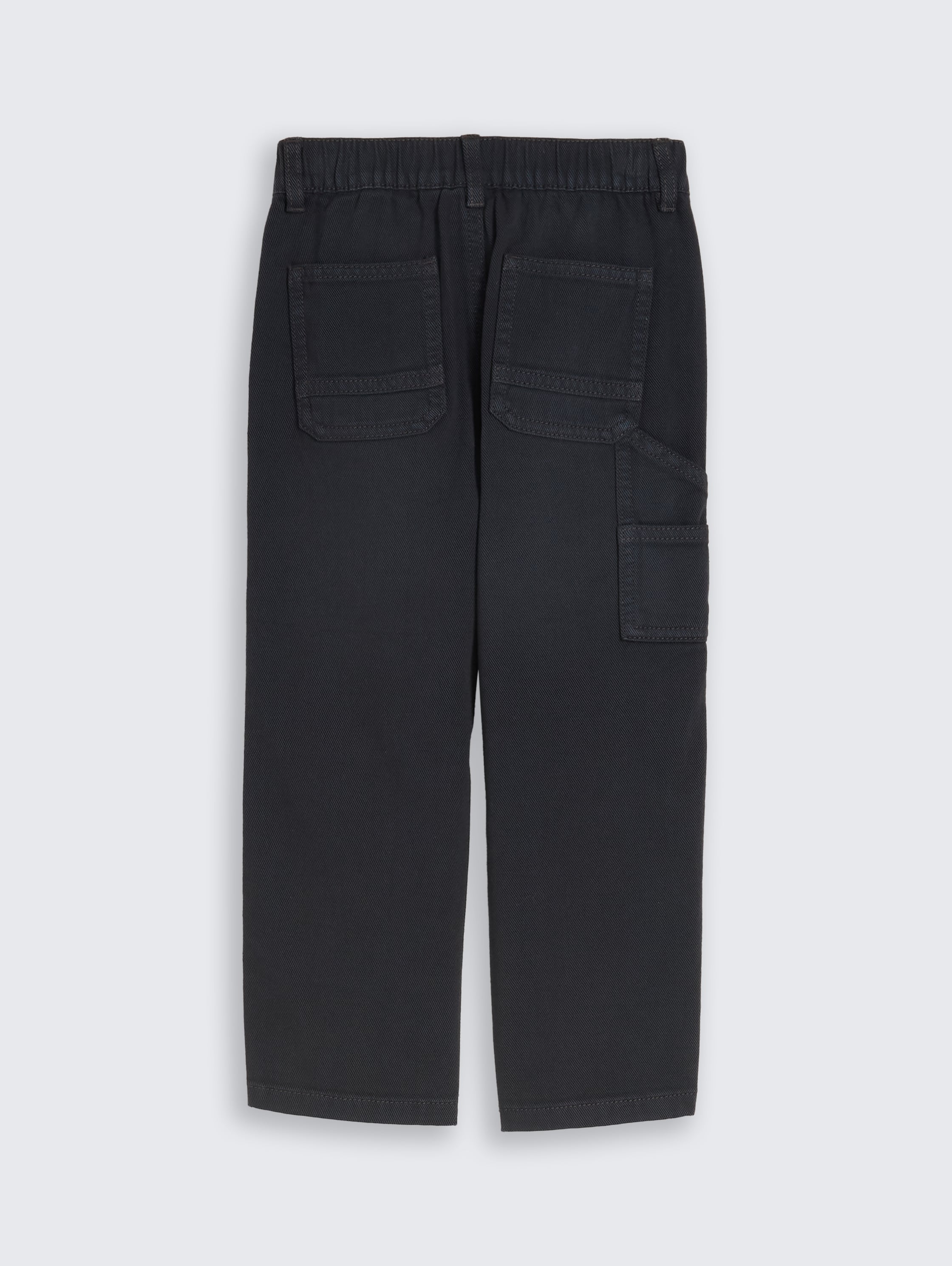 Pantalon ample style utilitaire - coal grey
