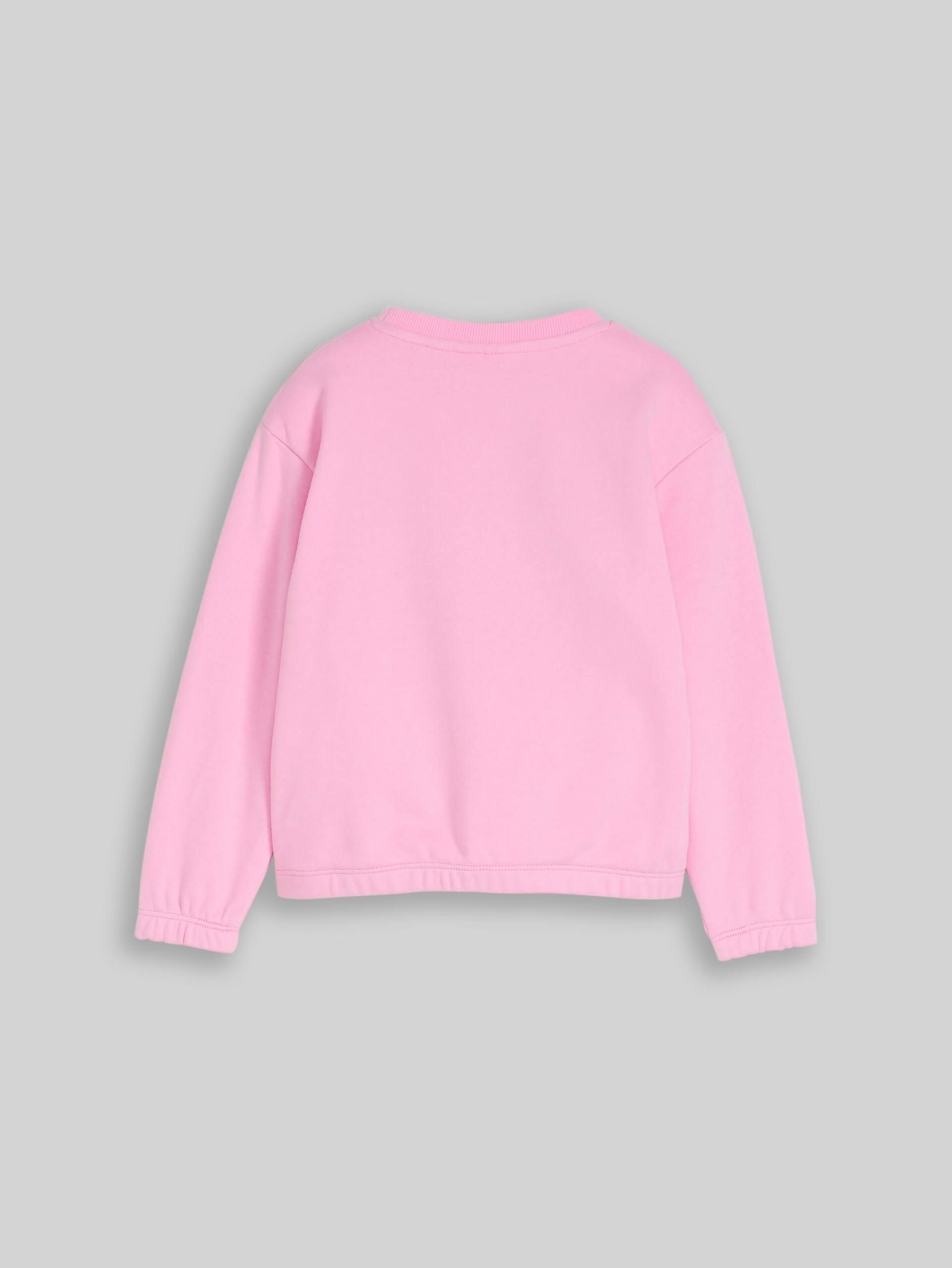 Sweatshirt with reversible sequins - lovely pink