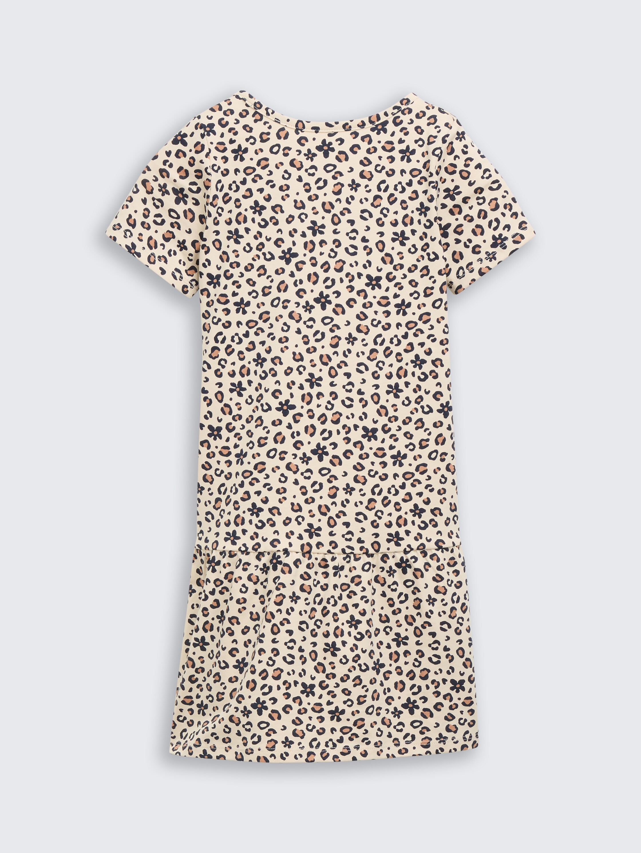 Mini-jurk met luipaardprint - small leopard print