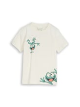 Non sélectionné, T-shirt avec imprimé dans le dos par , blanc