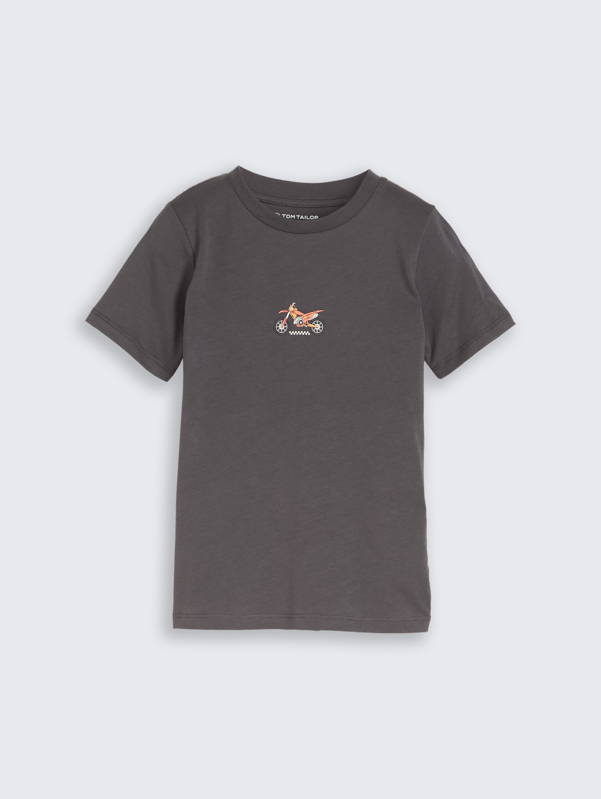 T-shirt avec imprimé dans le dos - dark urban grey - Vue de face du produit