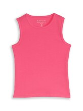 Nicht ausgewählt, Basic Ripp Top von Tom Tailor, rosa