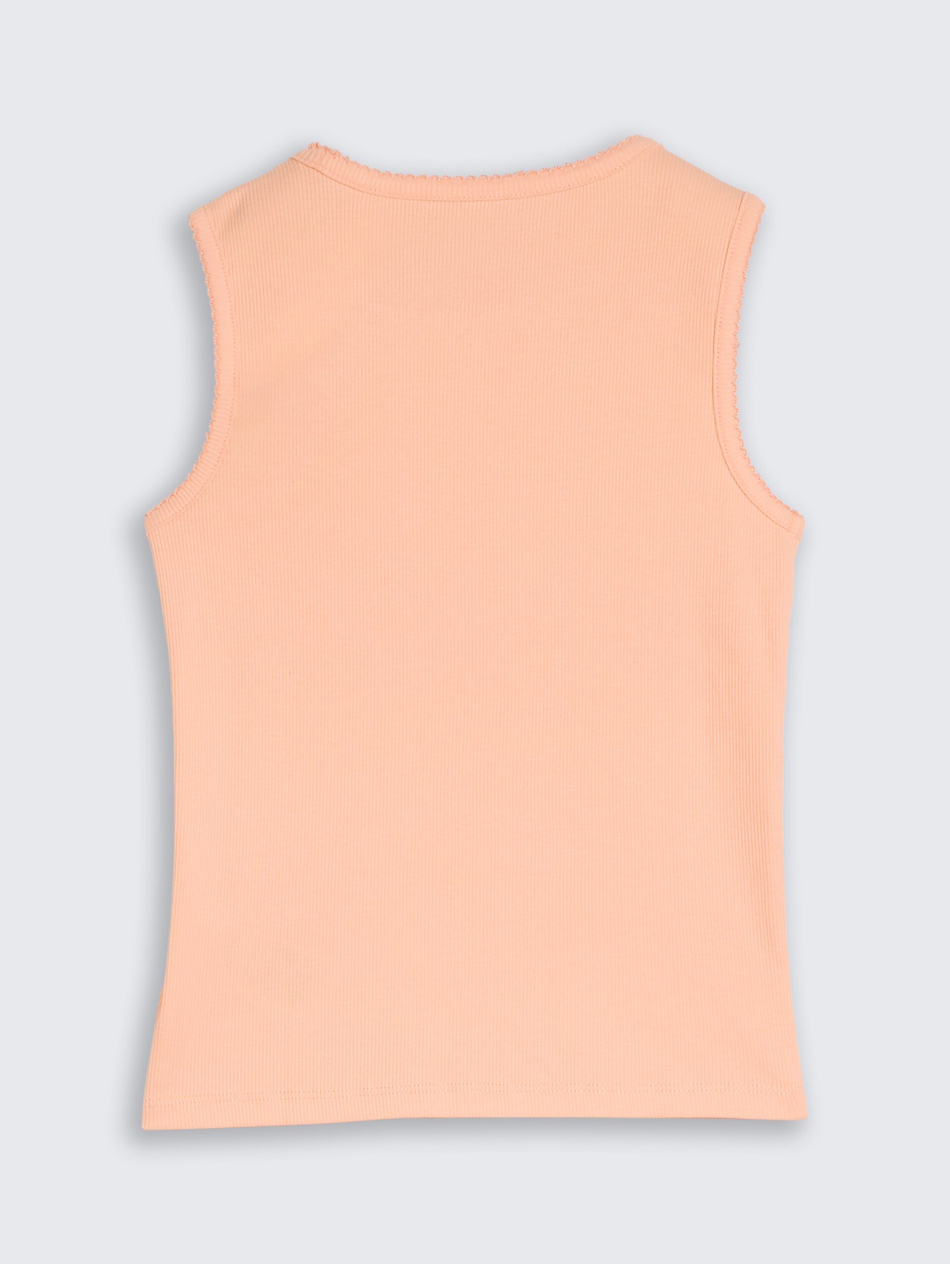 Basic Ripp Top - peach bloom