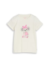 Nicht ausgewählt, T-Shirt mit Print von Tom Tailor, weiß