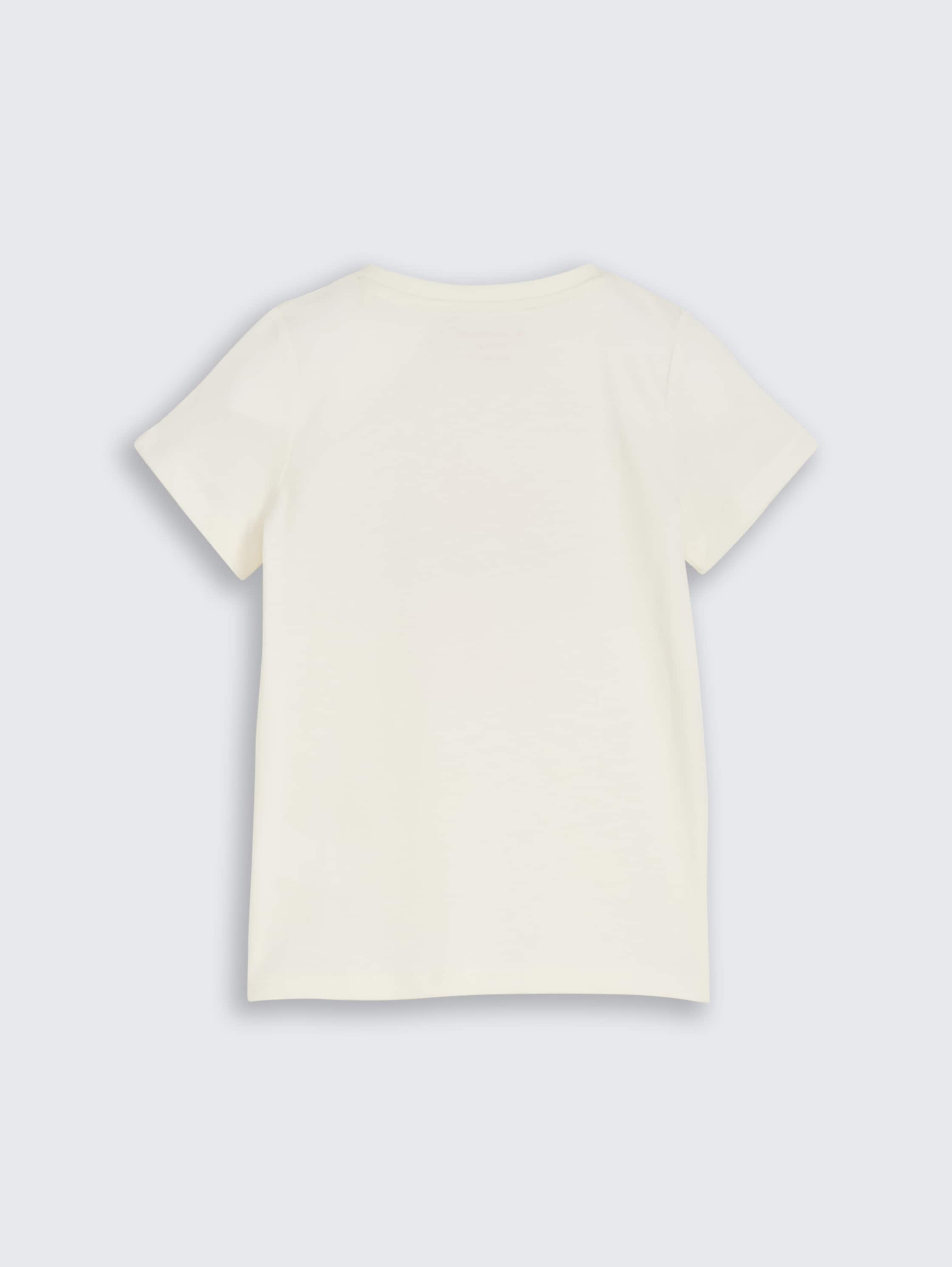 T-Shirt mit Print - wool_white - 