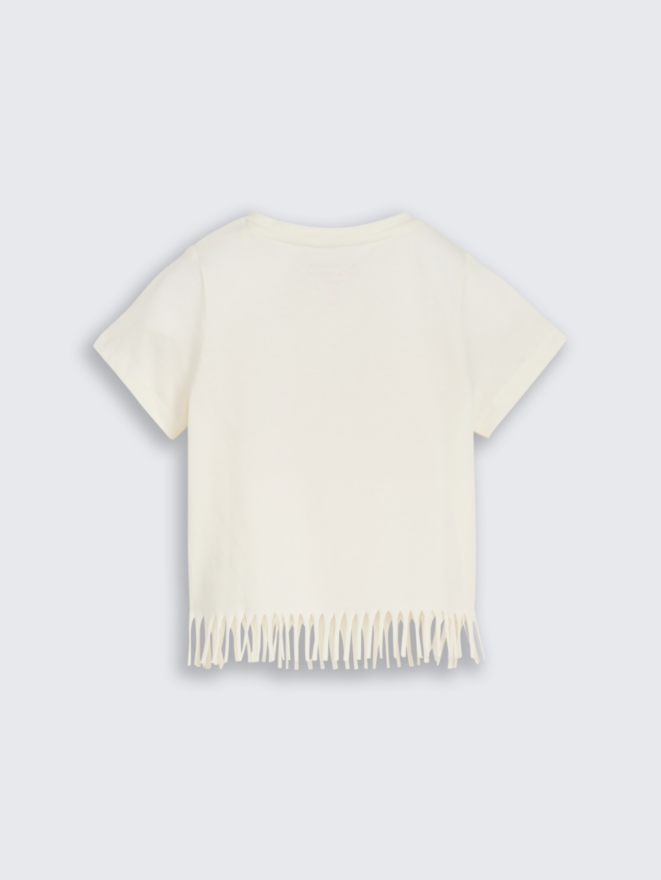 T-shirt with fringes - wool_white - 