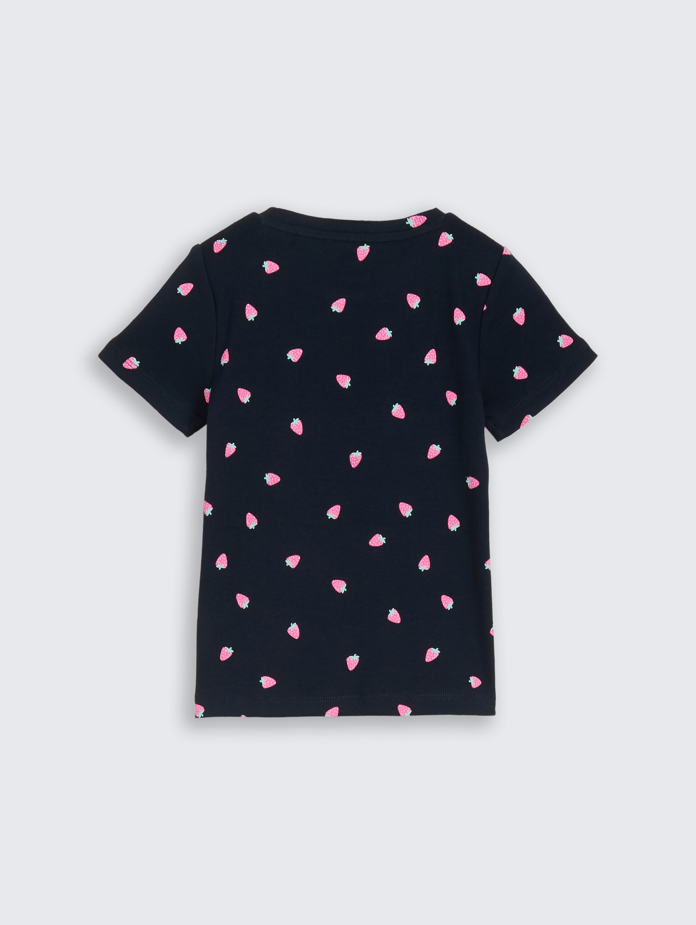 T-Shirt mit Erdbeer-Motiv - small_strawberry_print - 