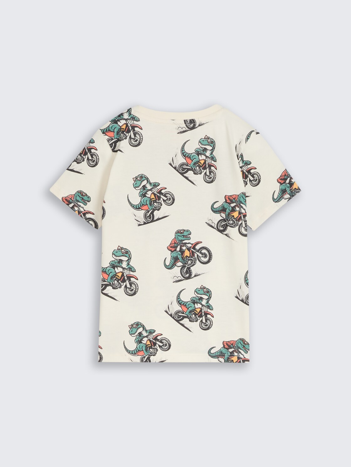 T-Shirt mit Allover-Print - multicolor dino bike design