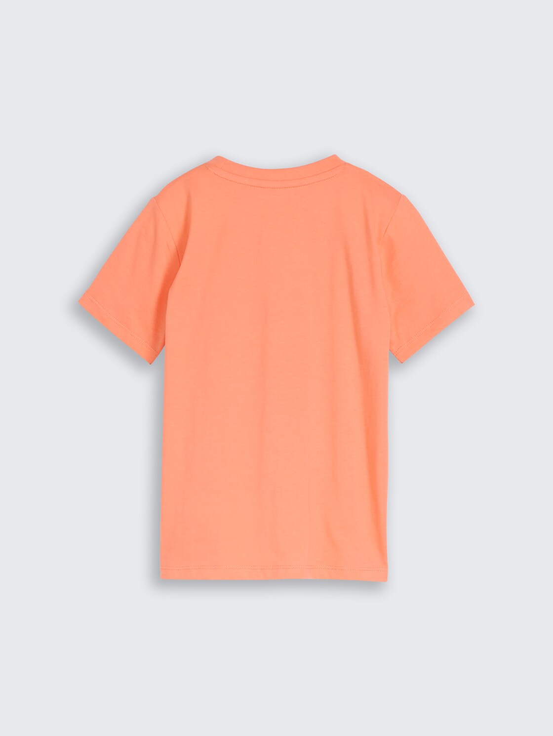 T-Shirt mit Wendepailletten - bright coral