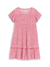 Ausgewählt, Mini-Kleid mit Volant von Tom Tailor, orange