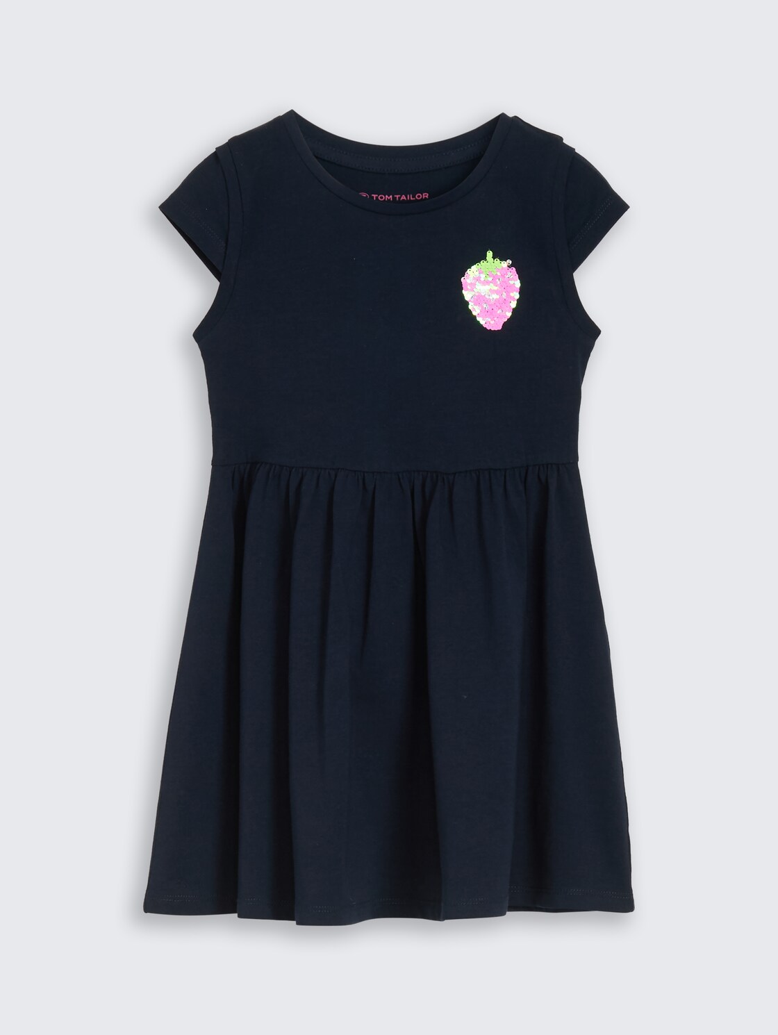 Mini-Kleid mit Wendepailletten - sky captain blue - Vorder-Produkt-Ansicht