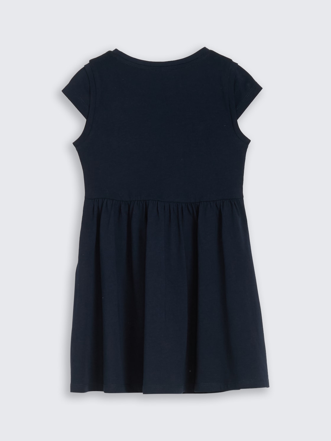 Mini-Kleid mit Wendepailletten - sky captain blue