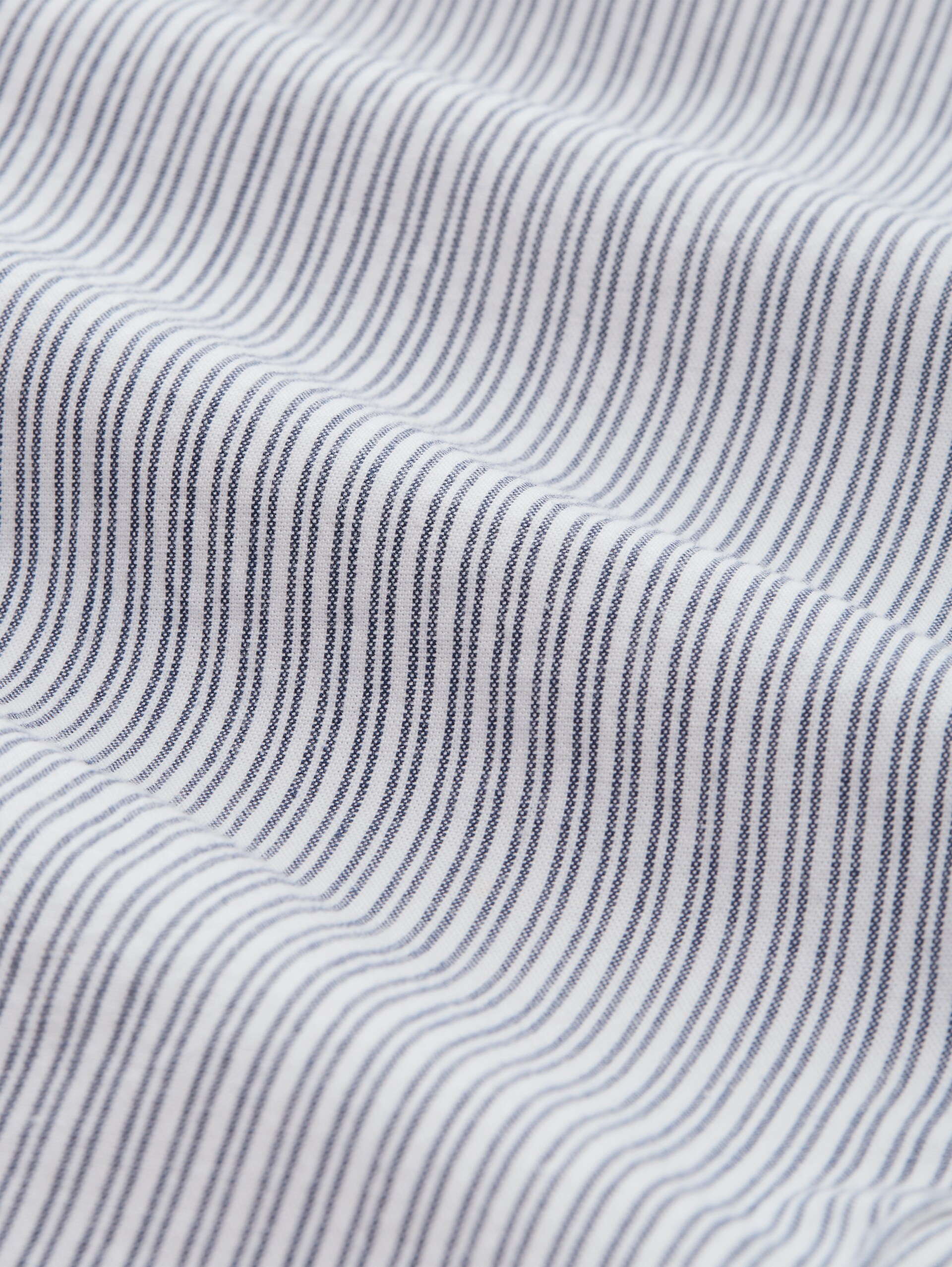 Tapered Relaxed Hose mit Streifenmuster - white navy irregular stripe - Material-Ansicht