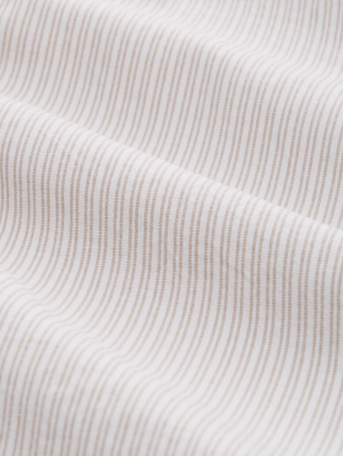 Tapered Relaxed Hose mit Streifenmuster - white taupe irregular stripe - Material-Ansicht