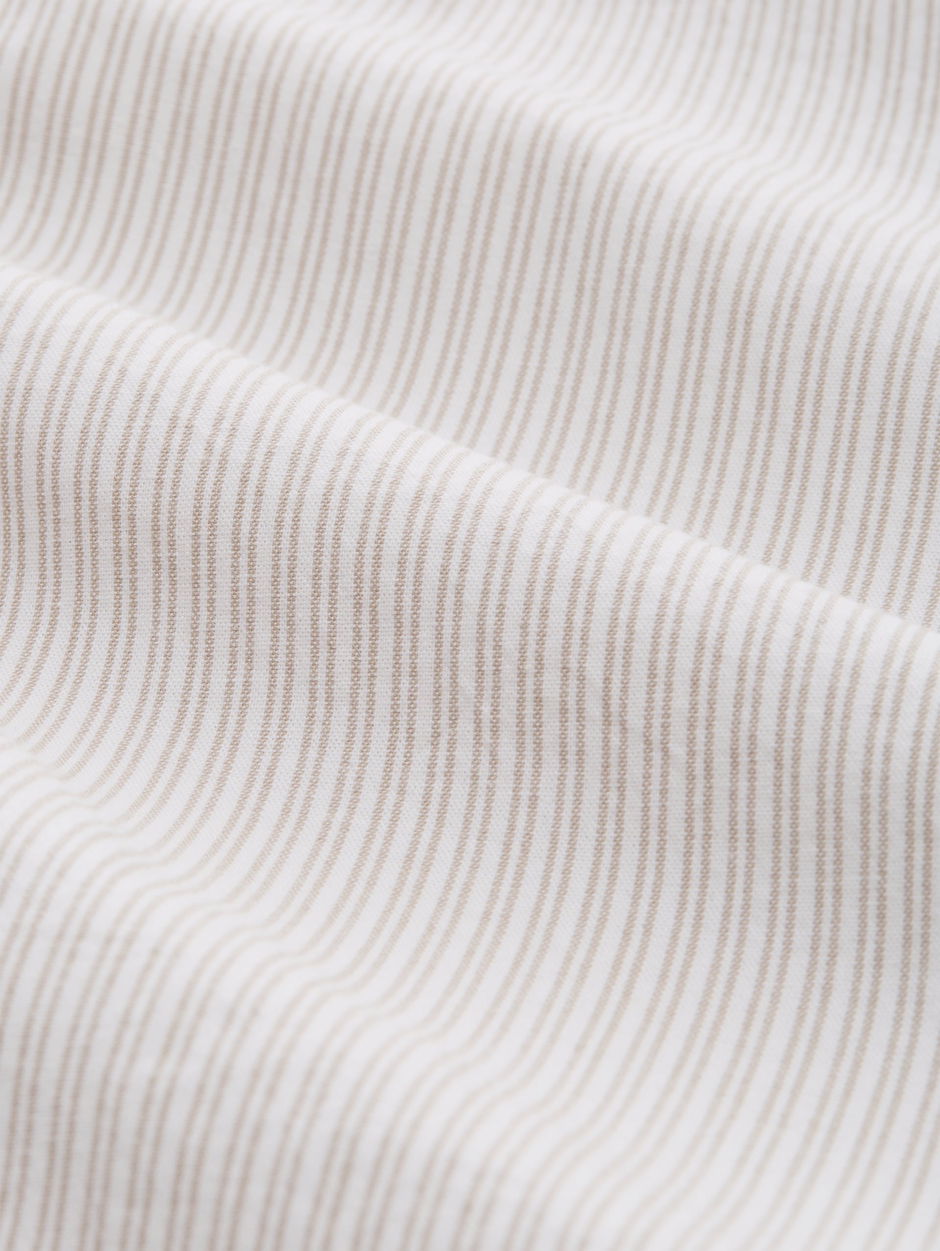 Tapered Relaxed Hose mit Streifenmuster - white taupe irregular stripe - Material-Ansicht