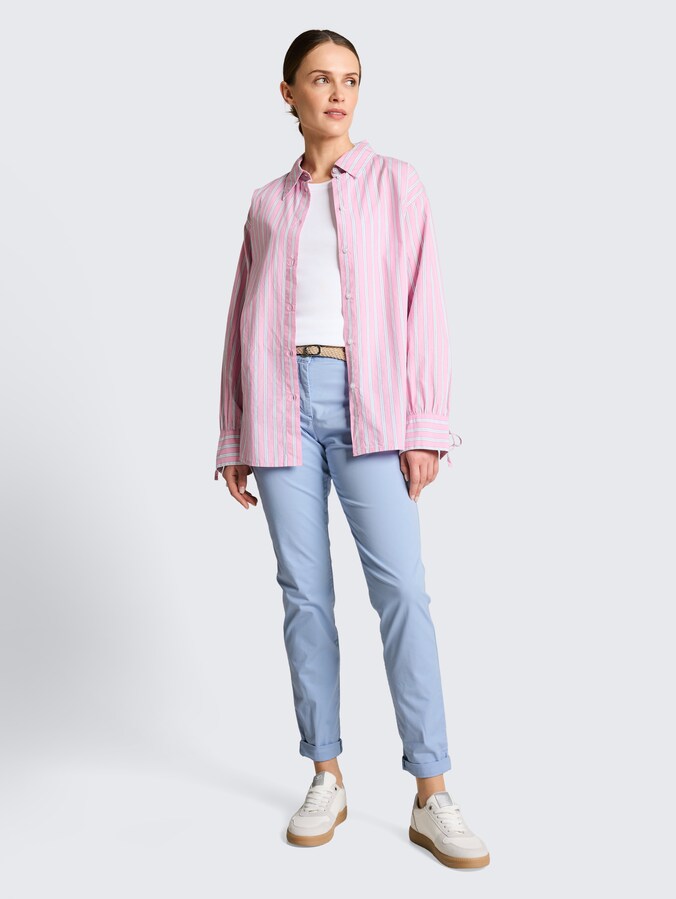 Pantalon chino slim avec ceinture par Women, Kentucky Blue
