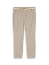 Nicht ausgewählt, Slim Chino Hose mit Gürtel von , grau