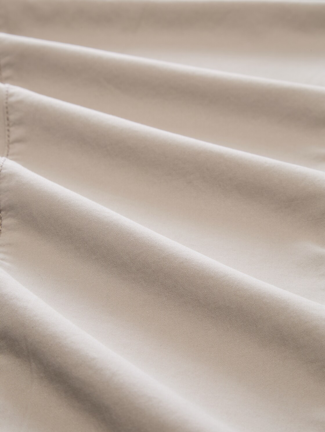 Slim Chino Hose mit Gürtel - soft taupe grey - Material-Ansicht