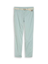 Nicht ausgewählt, Slim Chino Hose mit Gürtel von , blau