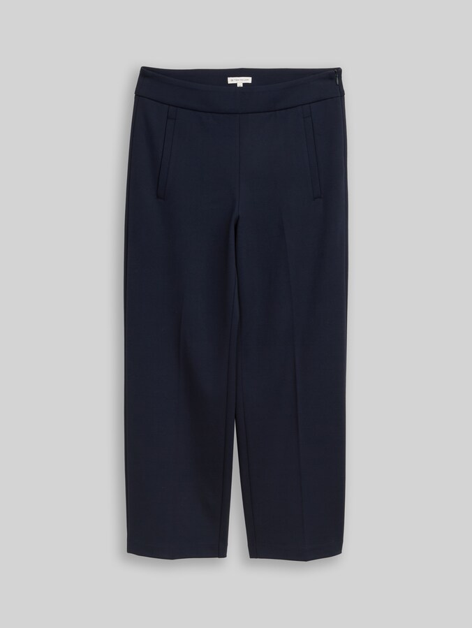 TTMIA STRAIGHT Cropped Trousers by Women, sky captain blue