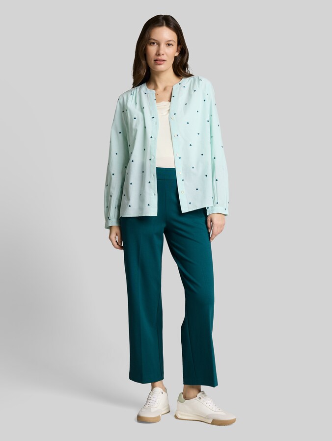 TTMIA STRAIGHT Cropped Hose von Women, Deep Meadow Green