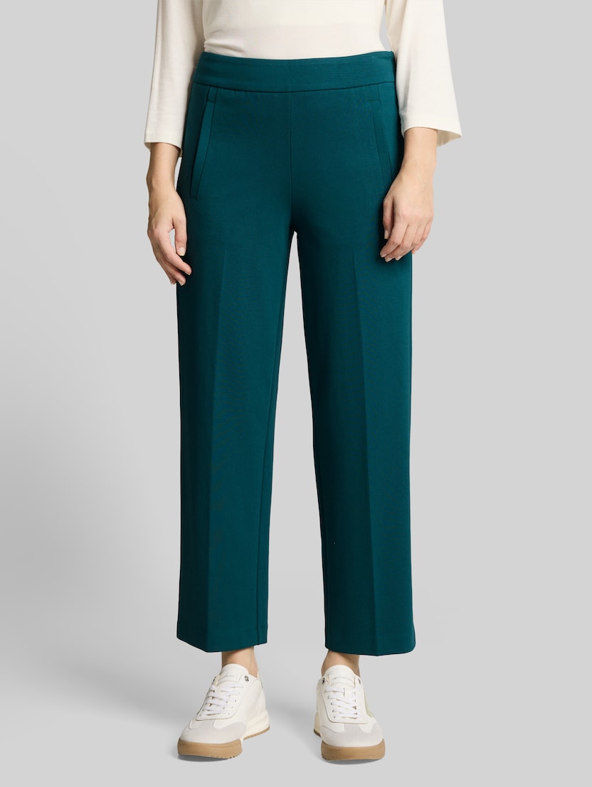TTMIA STRAIGHT Cropped Hose von Women, Deep Meadow Green
