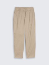 Pantalon court à pinces - soft taupe grey - Vue de face du produit