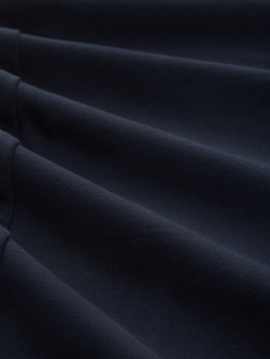 Cropped Jogger Hose - sky captain blue - Material-Ansicht