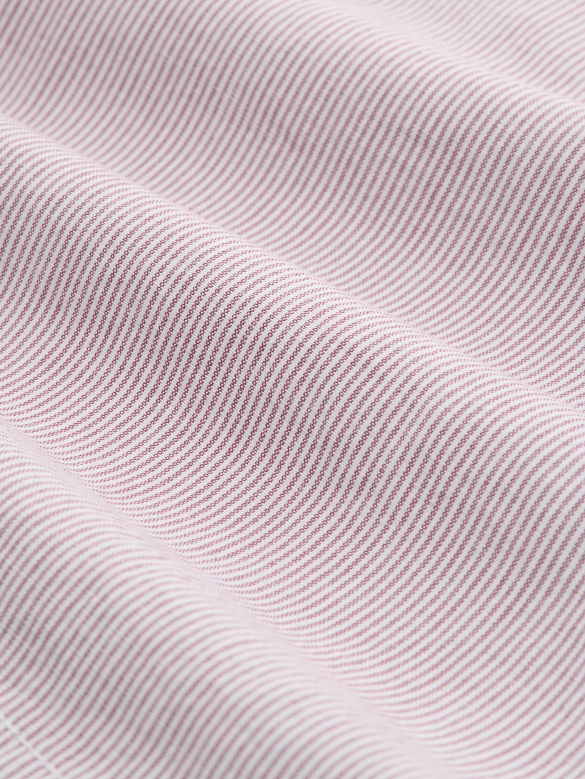 Bermuda chino avec cordon de serrage - soft berry pink stripe - Vue de la matière
