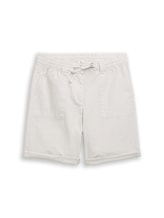 Geselecteerd, Chino-bermuda met trekkoord door Tom Tailor, groen