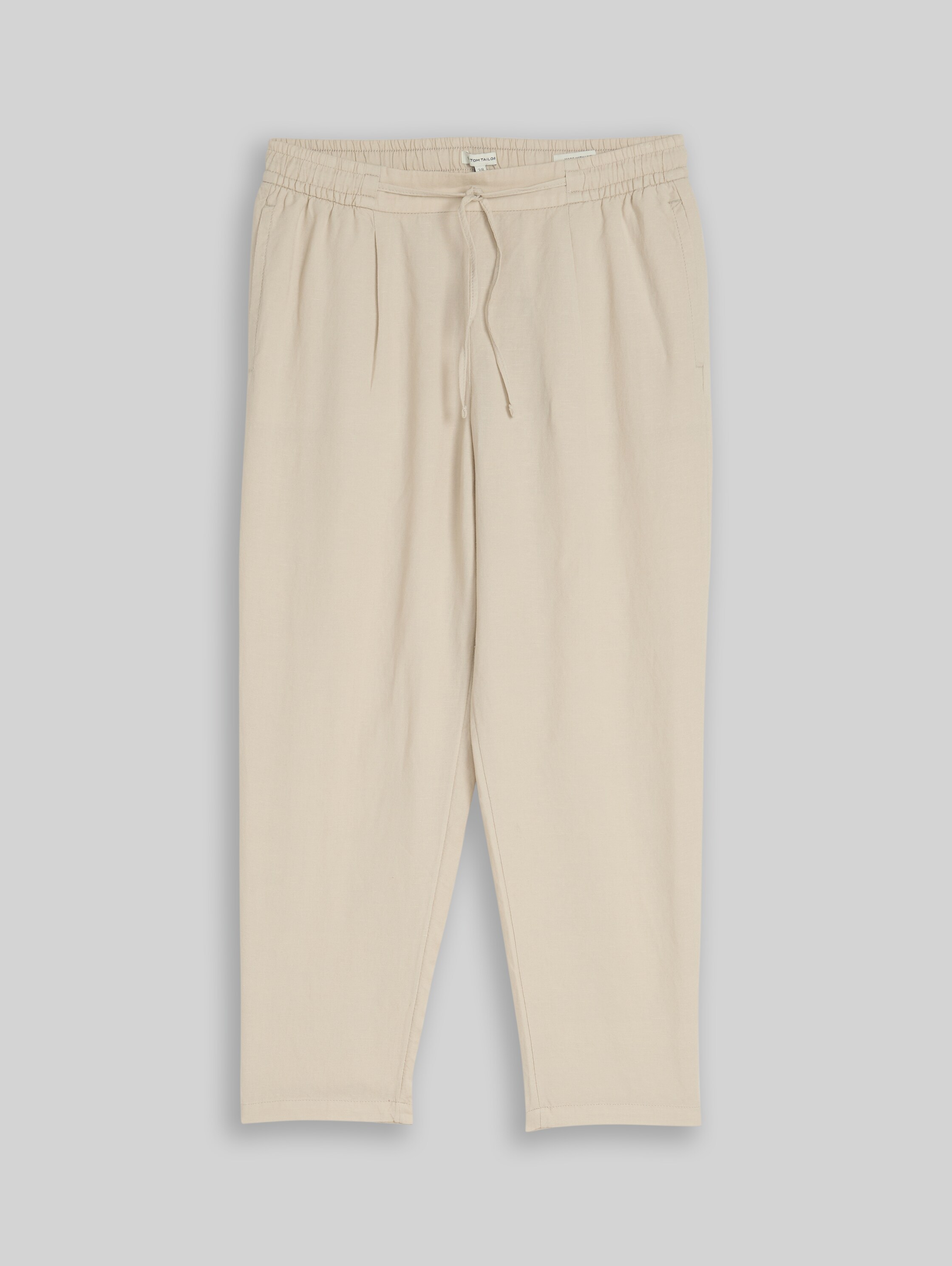 Loose Fit панталони от смесен лен - Image 2