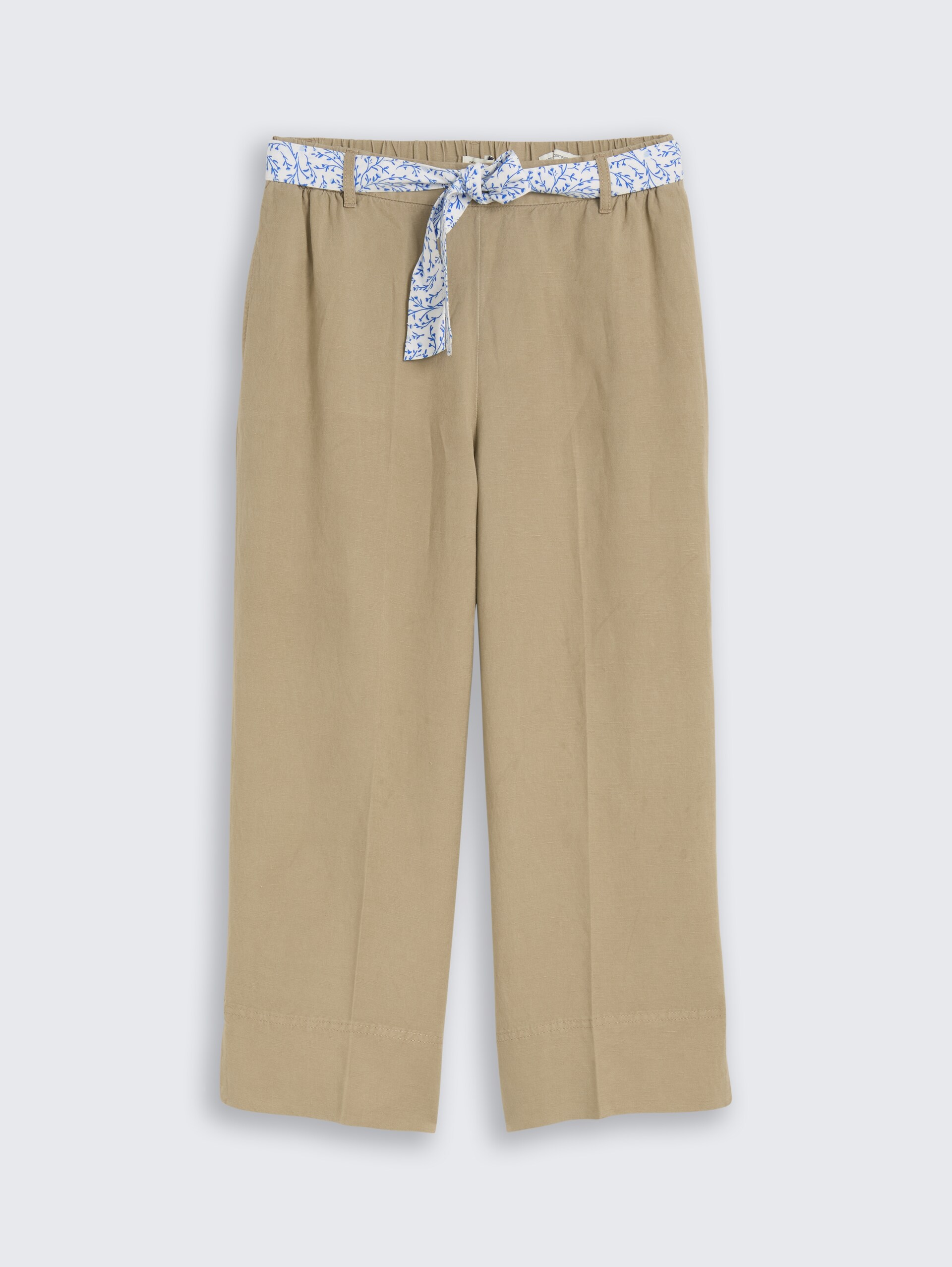 Culotte met linnen - Silver Olive - Product vooraanzicht
