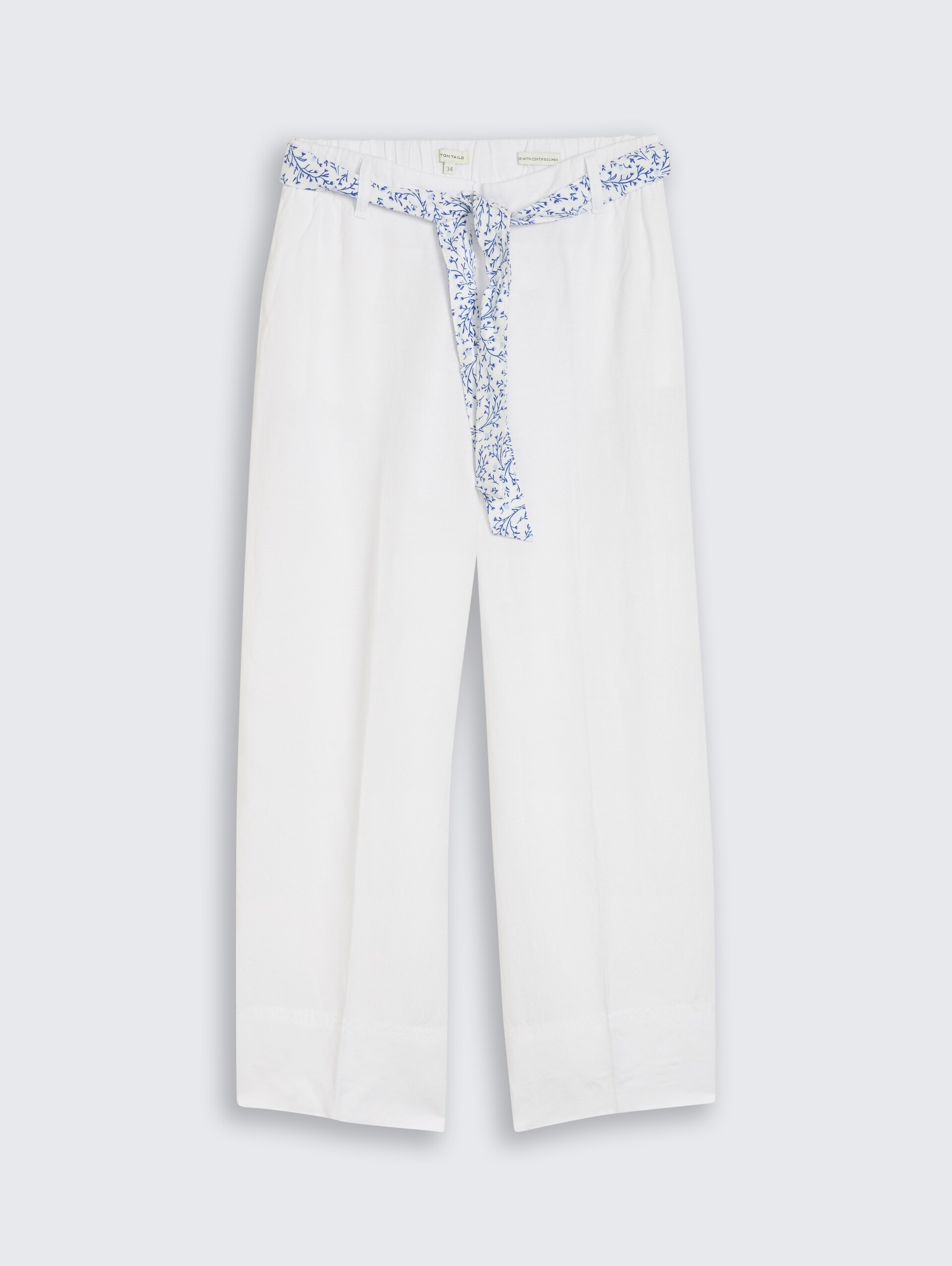 Culotte met linnen - White - Product vooraanzicht