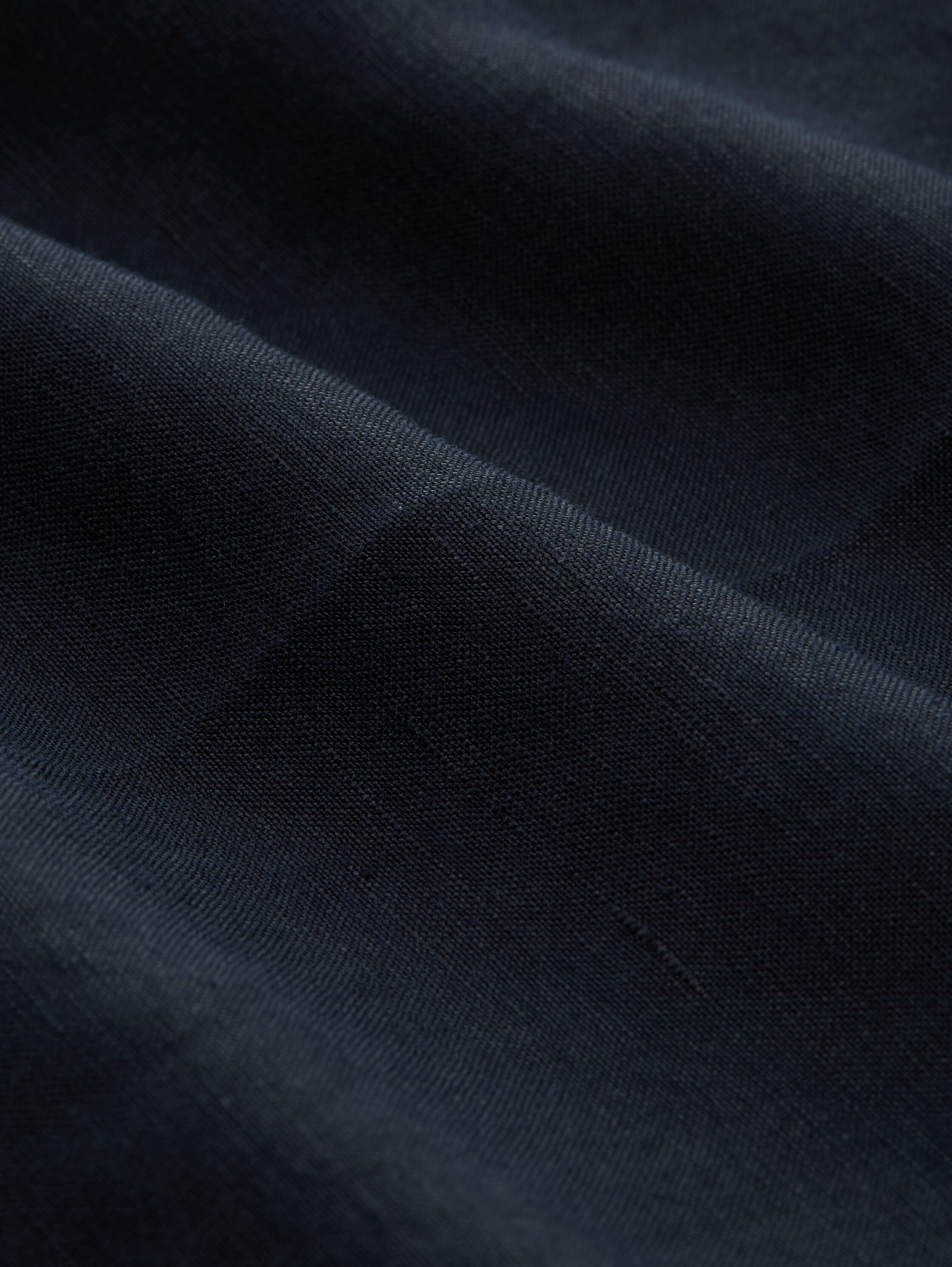 Bermudashort met losse pasvorm en linnen - sky_captain_blue_1 - 