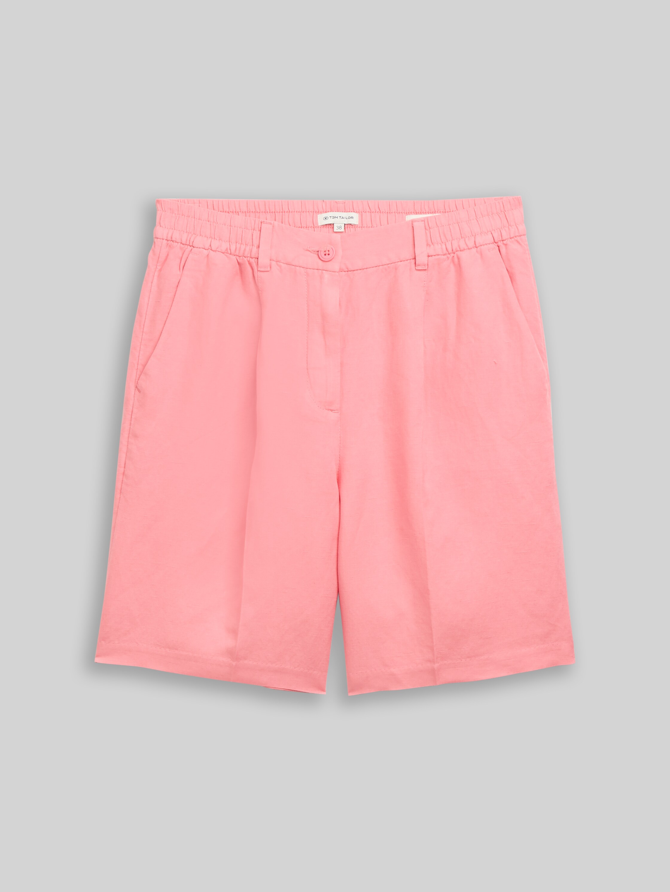 Loose Fit бермуди от смесен лен Bermuda - Image 2