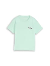 Ausgewählt, Oversize T-Shirt mit Print von Tom Tailor, grün