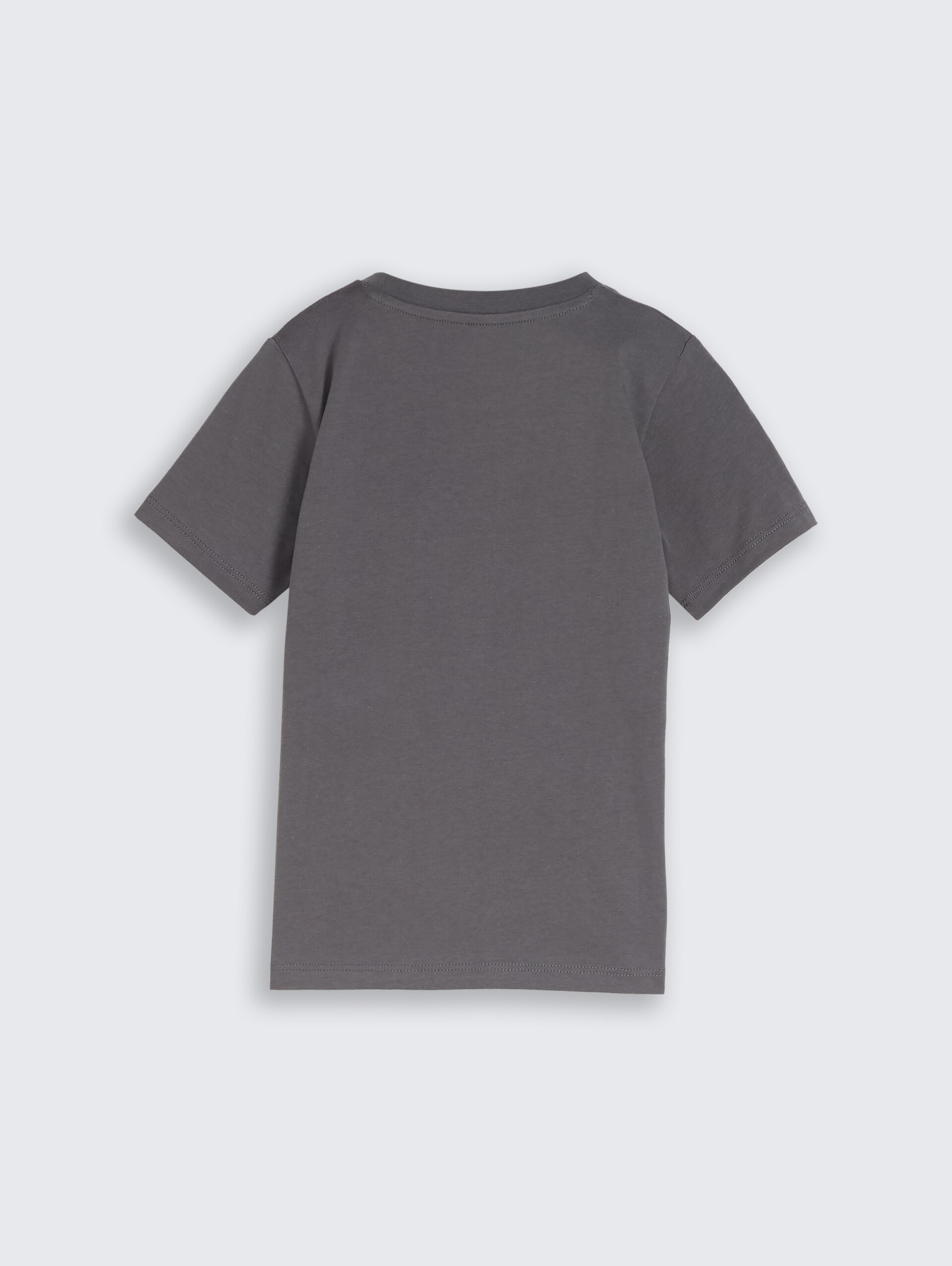 T-shirt with photo print - dark urban grey