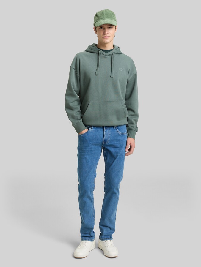 TTAEDAN STRAIGHT Jeans mit Stretch von Denim Male, bright blue denim