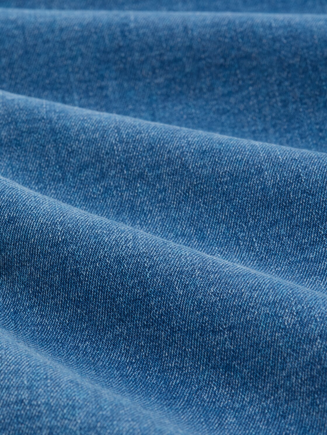 TTAEDAN STRAIGHT Jeans mit Stretch - bright blue denim - Material-Ansicht