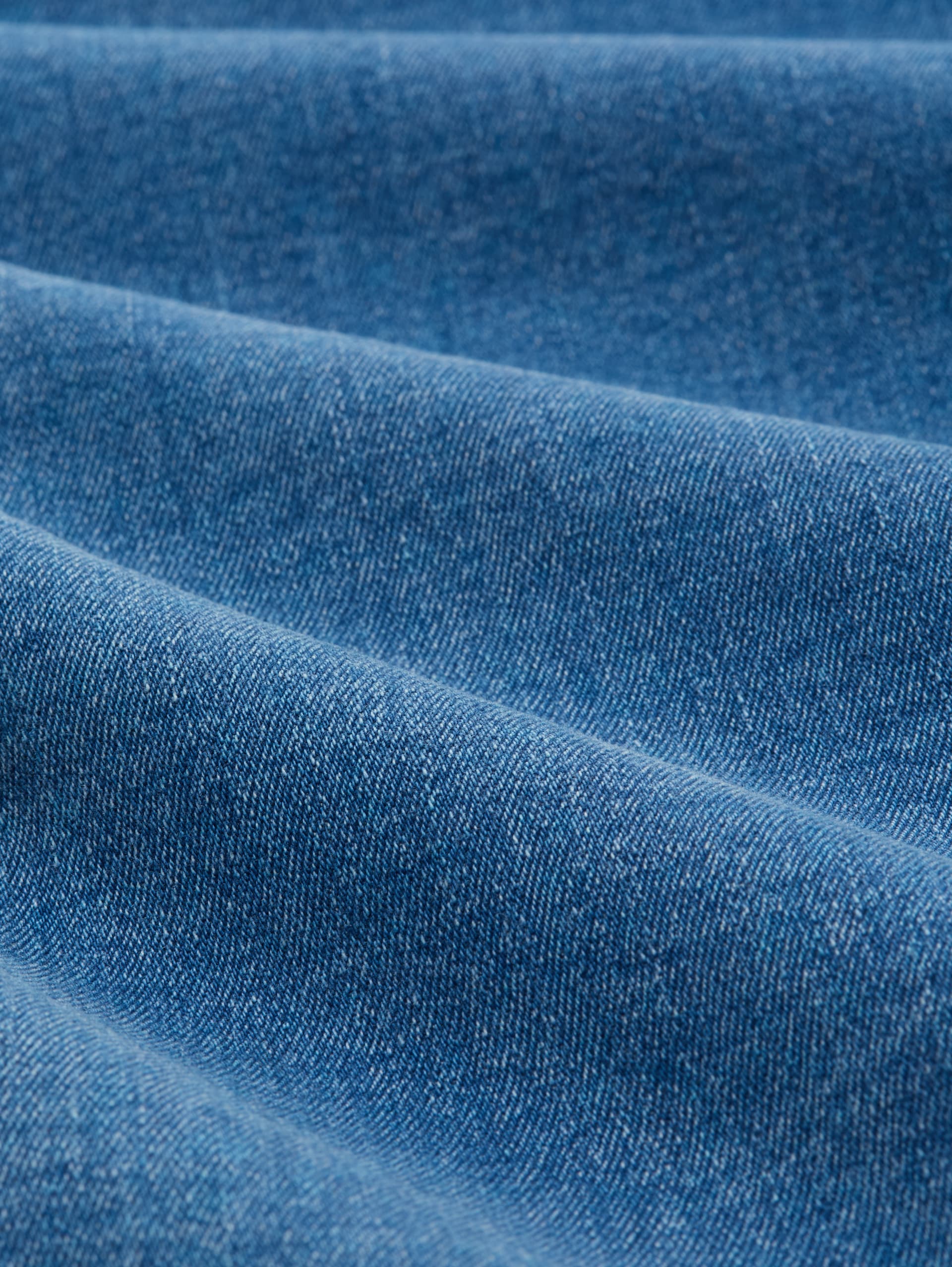 TTAEDAN STRAIGHT Jeans mit Stretch - bright blue denim - Material-Ansicht