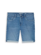 Ausgewählt, TTPIERS SLIM Jeans Shorts mit Superstretch von Tom Tailor, blau