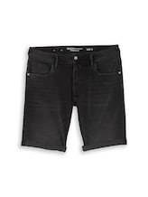 Nicht ausgewählt, TTPIERS SLIM Jeans Shorts mit Superstretch von Tom Tailor, schwarz